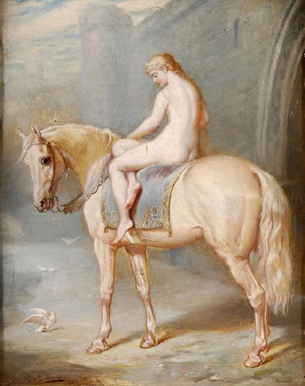 William Holmes Sullivan Lady Godiva oil painting picture